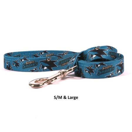 Little Earth Productions San Jose Sharks Nylon Leash - X-Small YDSJS103-0001
